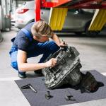 Oil Absorbent Pads - Universal Spill Mat, 100 Pcs