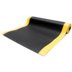 Anti-Fatigue Floor Mat - 3'x10', Black/Yellow