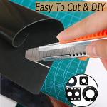 Nisorpa 3.3x6.6 ft Neoprene Rubber Sheet Roll