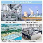 Nisorpa 3.3x6.6 ft Neoprene Rubber Sheet Roll