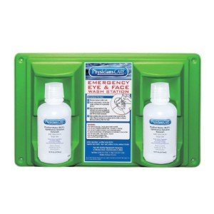 PhysiciansCare Double Eye Wash Station, 16 oz
