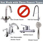 Eyewash Station Faucet Mount with Cover and Adapters