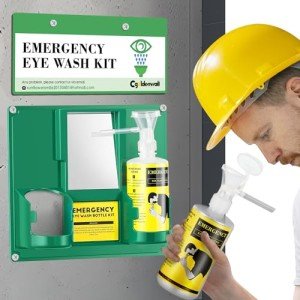 Portable Eye Wash Station - OSHA Approved Kit