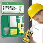 Portable Eye Wash Station - OSHA Approved Kit