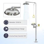 AIWFL Emergency Eyewash and Safety Shower Station