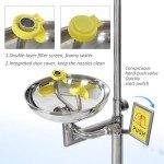 AIWFL Emergency Eyewash and Safety Shower Station