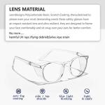 Stylish Anti-Fog Lab Safety Glasses with Side Shields