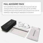 Stylish Anti-Fog Lab Safety Glasses with Side Shields