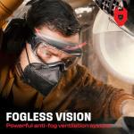 NoCry Anti Fog Lab Safety Goggles - Vented Eye Protection