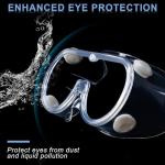 2-Pack Anti-Fog Safety Goggles for Lab Use