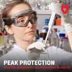 NoCry Anti Fog Lab Safety Goggles - Vented Eye Protection