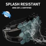 6 Pack Anti-Fog Safety Goggles for Labs