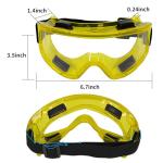 6 Pack Anti-Fog Safety Goggles for Labs