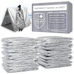 Swiss Safe 10 Pack Mylar Emergency Survival Blankets