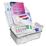 OSHA Compliant Safety Trauma Supply Kit with Extinguisher