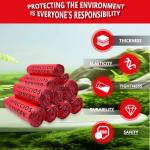 Seadasyoon 50-Count Biohazard Waste Disposal Bags