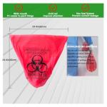 Seadasyoon 50-Count Biohazard Waste Disposal Bags