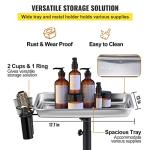 Height Adjustable Stainless Steel Mayo Stand Tray