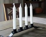 24 Pack Unscented Emergency White Taper Candles