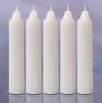 24 Pack Unscented Emergency White Taper Candles