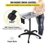 Height Adjustable Stainless Steel Mayo Stand Tray