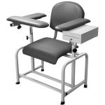 Comfortable Padded Blood Draw Chair with Storage