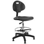 Adjustable Deluxe Chrome Lab Chair with Footring
