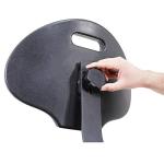 Adjustable Deluxe Chrome Lab Chair with Footring