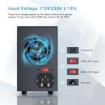 Adjustable DC Bench Power Supply with Quick Charge