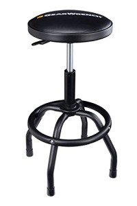 Adjustable Height Swivel Shop Stool 26" - 31