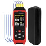 Digital 4-Channel Thermocouple Thermometer with Logger
