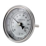 Stainless Steel 3" Dial Thermometer for Brewing