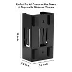 Magnetic Wall-Mount Glove Box Holder, 8LBS Capacity