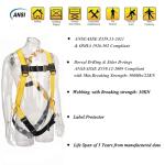 WELKFORDER 3D-Ring Safety Harness - 310 lbs Max