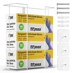 Gloves Box Holder and Tissue Dispenser Rack