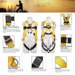 WELKFORDER 3D-Ring Safety Harness - 310 lbs Max