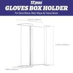 Gloves Box Holder and Tissue Dispenser Rack
