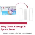 Triple Glove Box Holder for Medical Exam Gloves