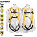 WELKFORDER 3D-Ring Safety Harness - 310 lbs Max