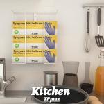 Gloves Box Holder and Tissue Dispenser Rack