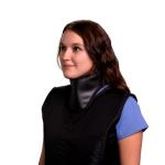 Lightweight Black PVC Thyroid Shield/Collar 0.50mm