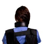 Lightweight Black PVC Thyroid Shield/Collar 0.50mm
