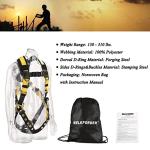 WELKFORDER 3D-Rings Safety Harness with Buckles