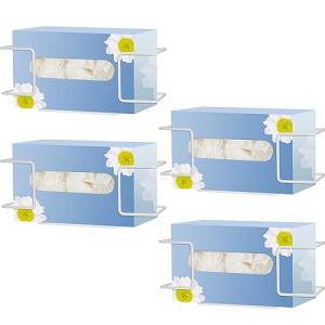 Wall-Mounted Glove Dispenser Holder - 4 Pack