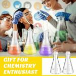 Copkim 2 Pack 8.5 oz Erlenmeyer Flask Set