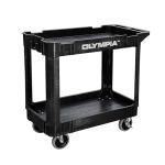 Heavy Duty 2 Shelf Rolling Utility Cart