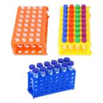 Multifunctional Plastic Test Tube Rack - 3 Colors