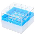 Polycarbonate Freezer Box with 25 Grids for Vials
