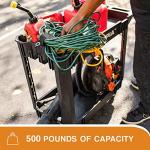 Heavy Duty 2 Shelf Rolling Utility Cart