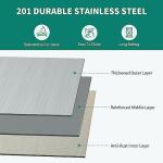 YITAHOME 30" Stainless Steel Work Table with Wheels